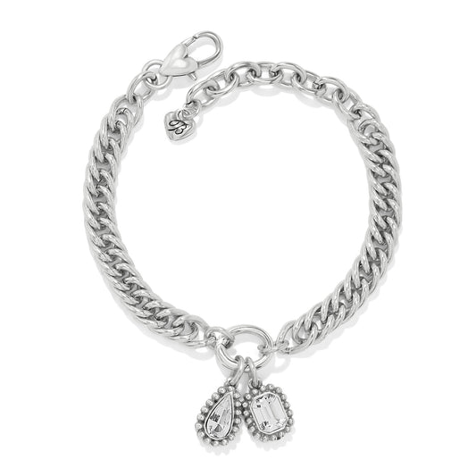 Twinkle Luxe Charm Link Bracelet