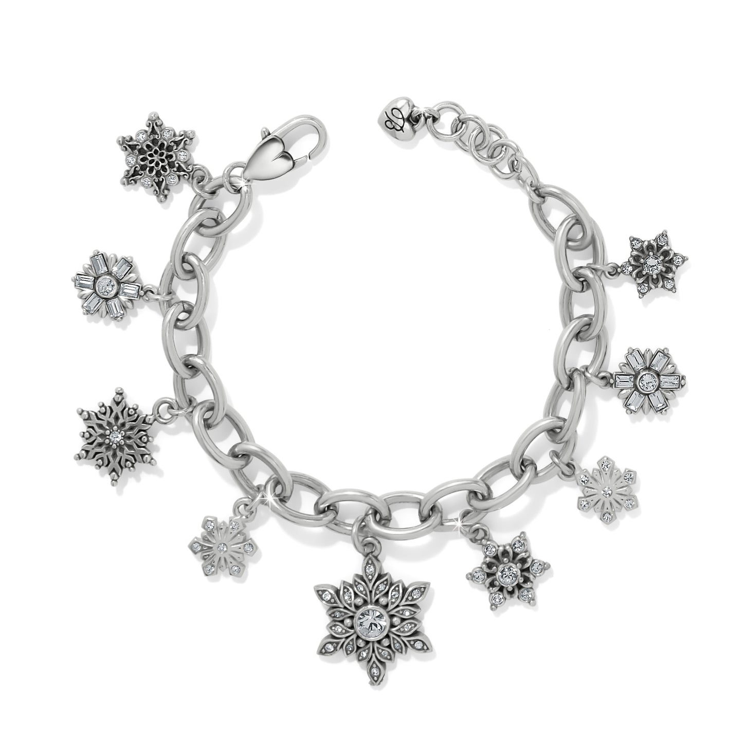 Crystal Flurry Charm Bracelet
