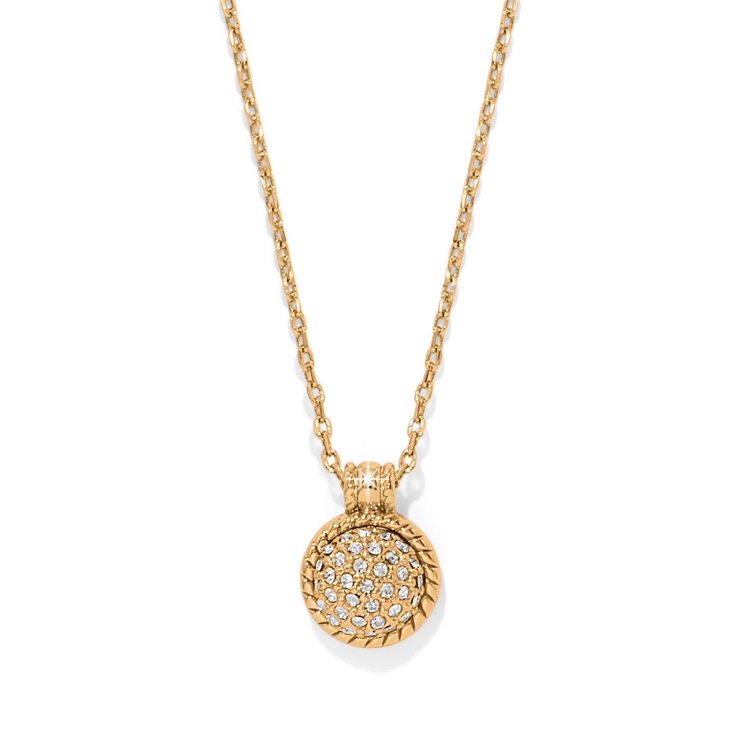 Illumina Celeste Dome Necklace | Gold
