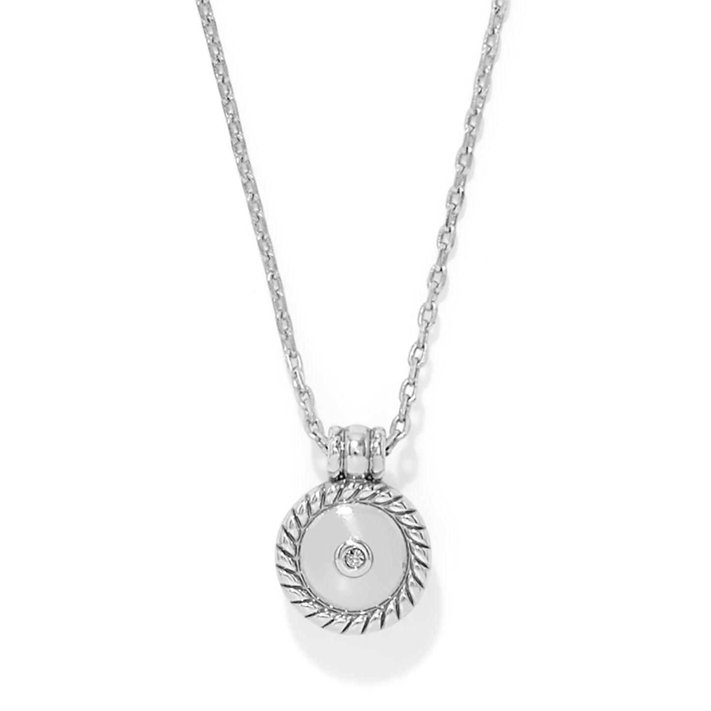 Illumina Celeste Dome Necklace | Silver