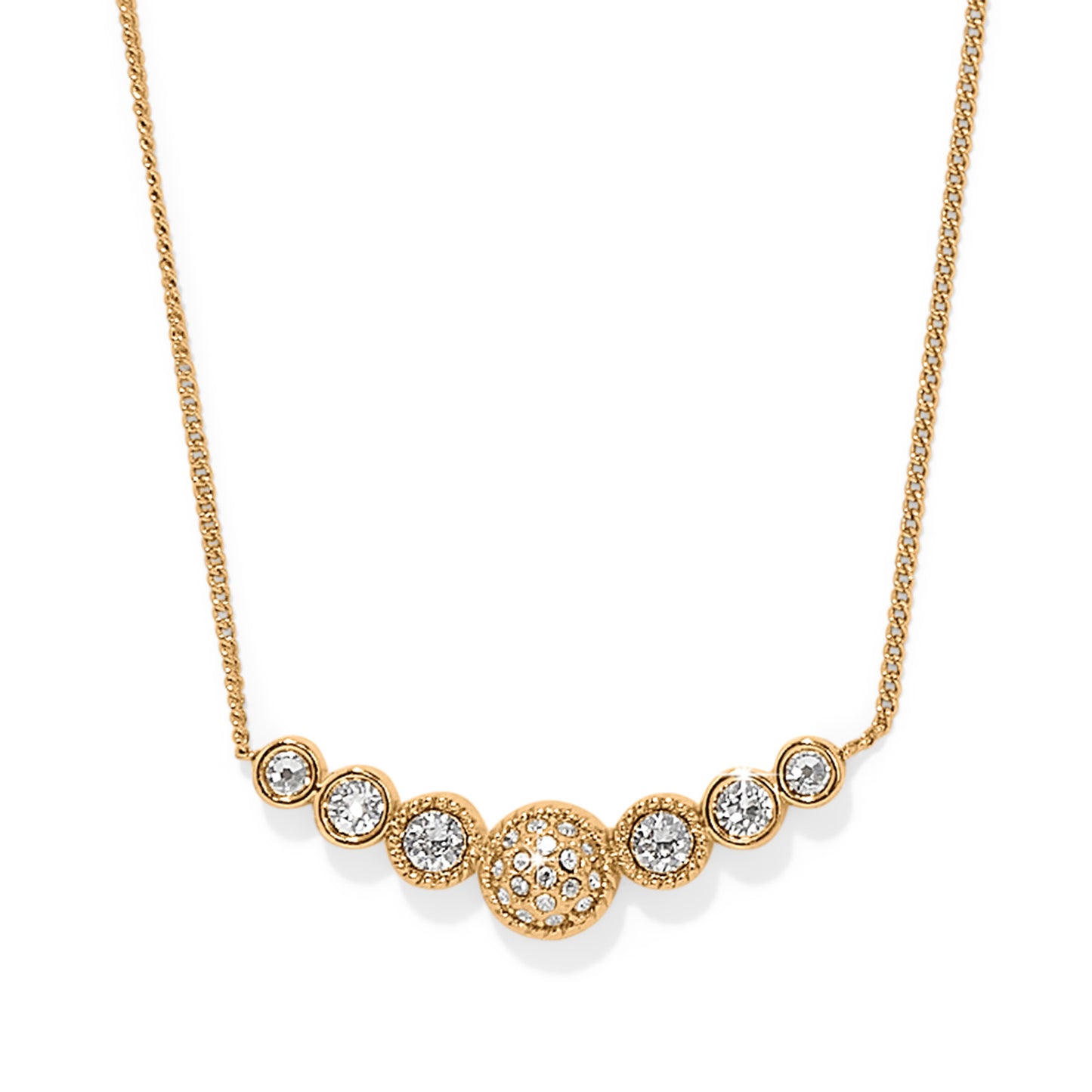 Illumina Celeste Bar Necklace | Gold