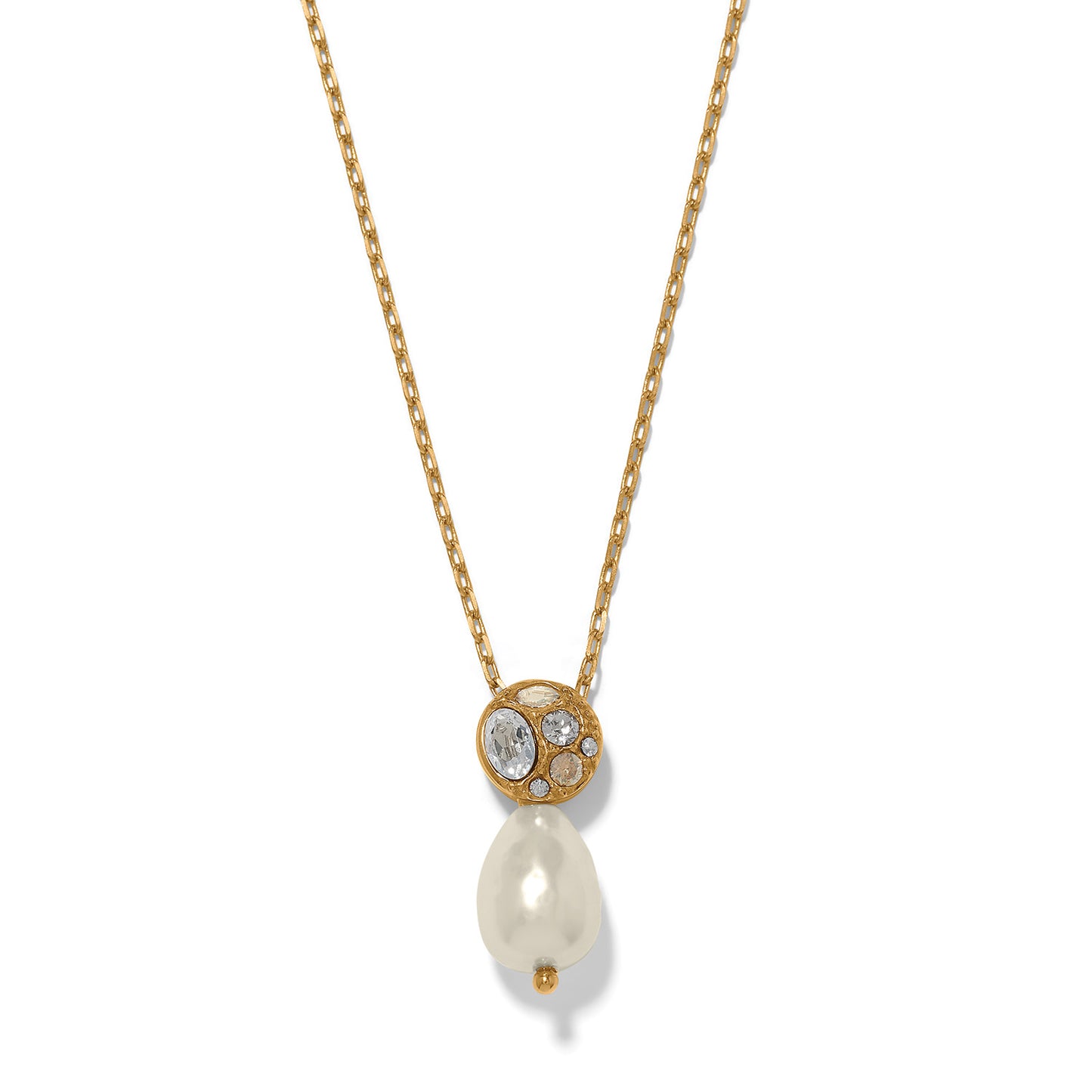 Trust Your Journey Petite Pearl Necklace