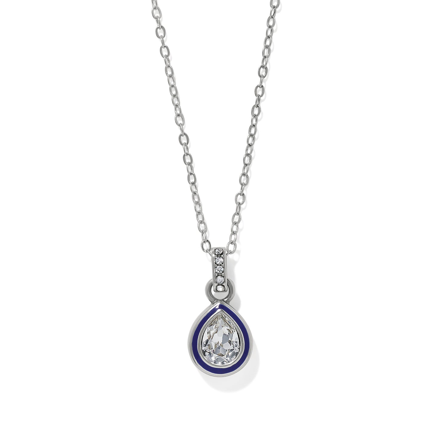 Halo Gemma Petite Teardrop Necklace