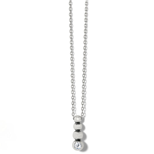 Twinkle Granulation Reversible Drop Necklace