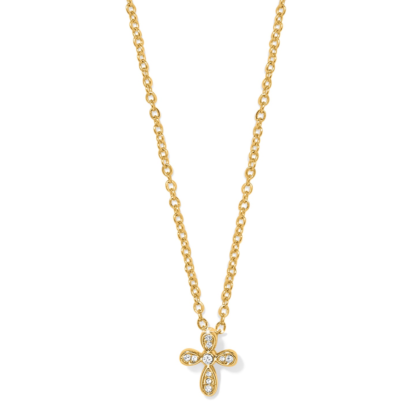 Enchanting Cross Necklace | Gold