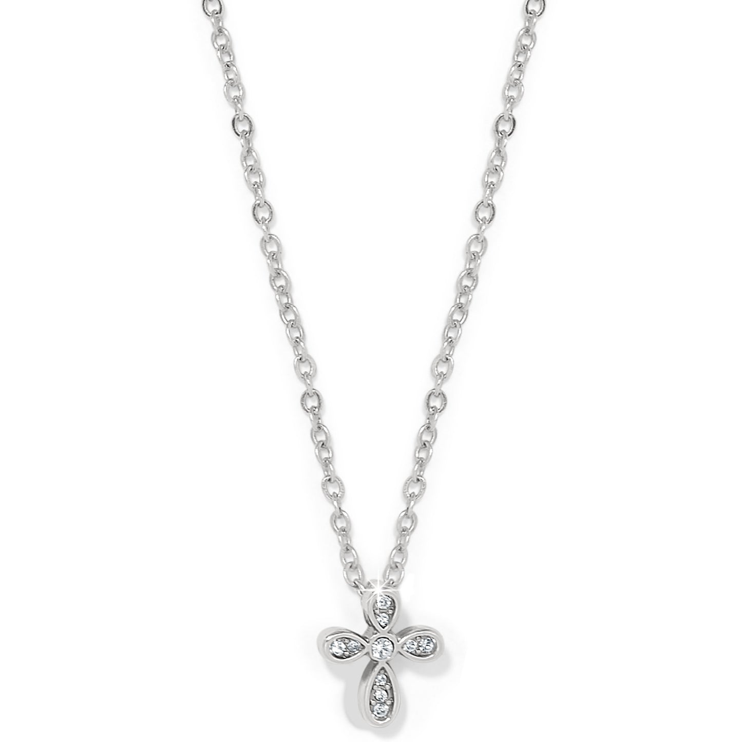 Enchanting Cross Necklace | Silver