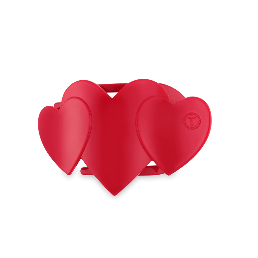 Teleties Flat Clip | Heart To Heart