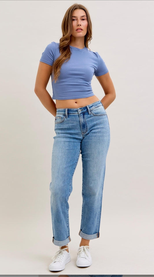 Mid-Rise | Boyfriend | Non-distressed