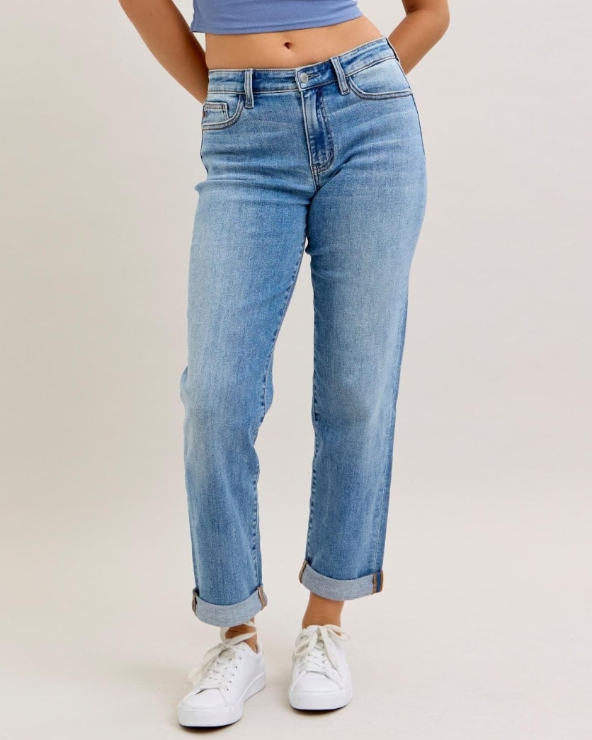 Mid-Rise | Boyfriend | Non-distressed