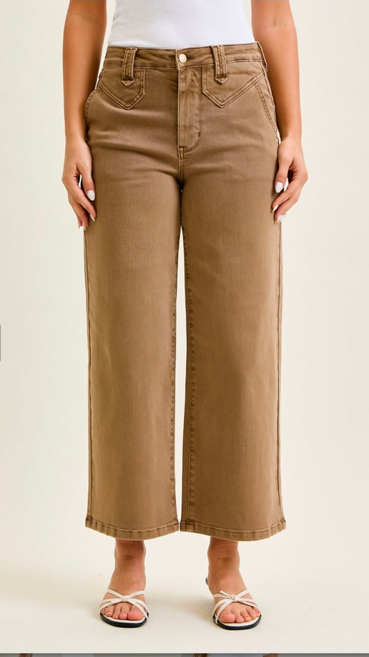 HW | Ankle Wide | Golden Brown