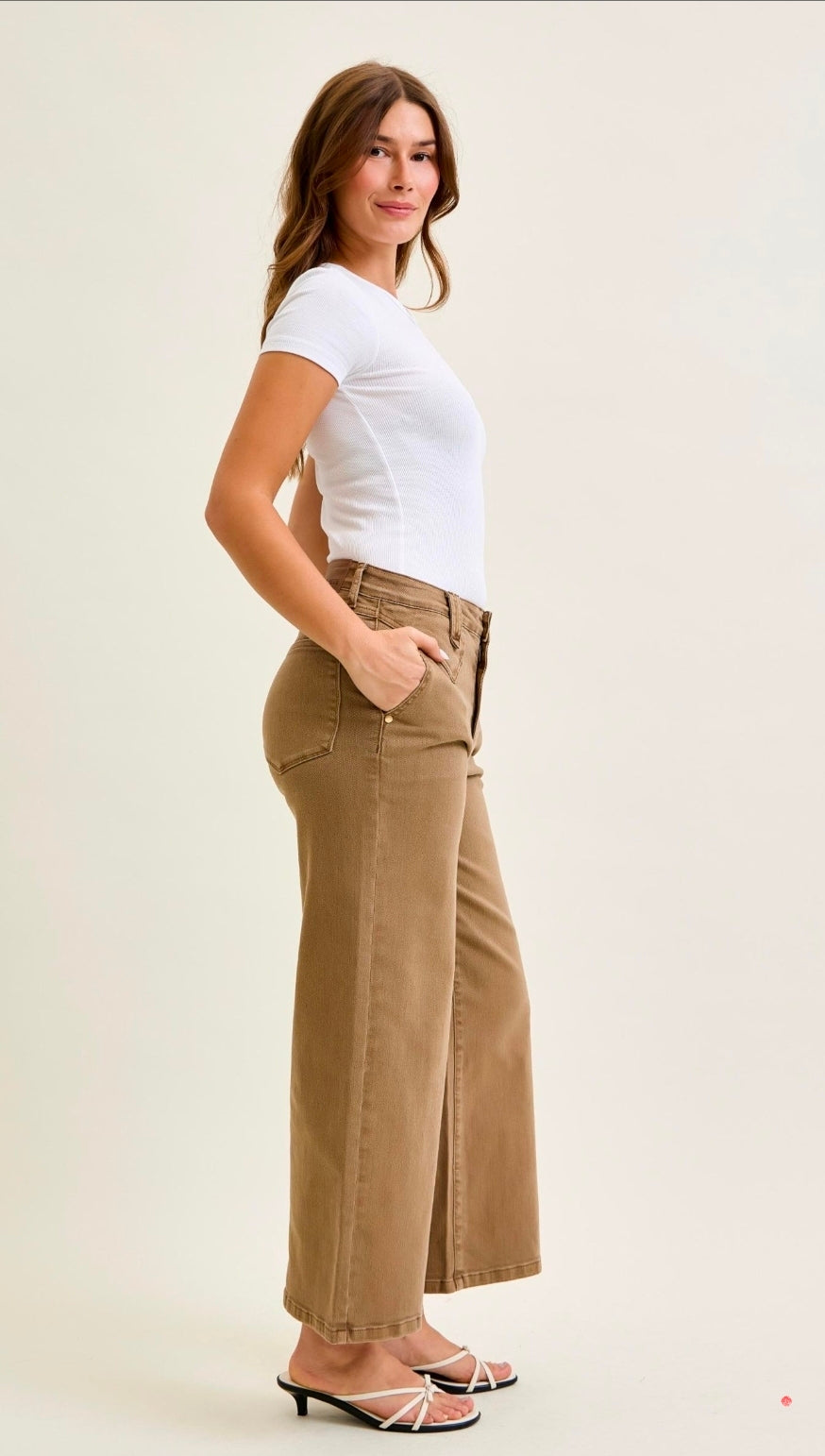 HW | Ankle Wide | Golden Brown