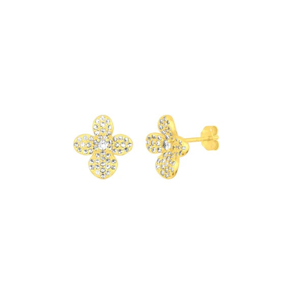 Sakura Gold Studs