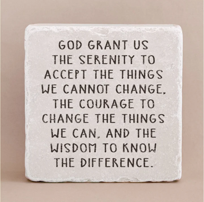 Small Block | Serenity Prayer