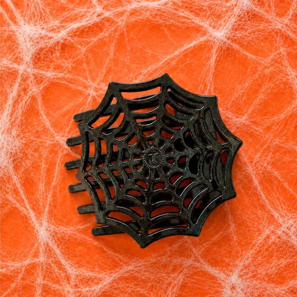 Spider Web Flat Hair Clip