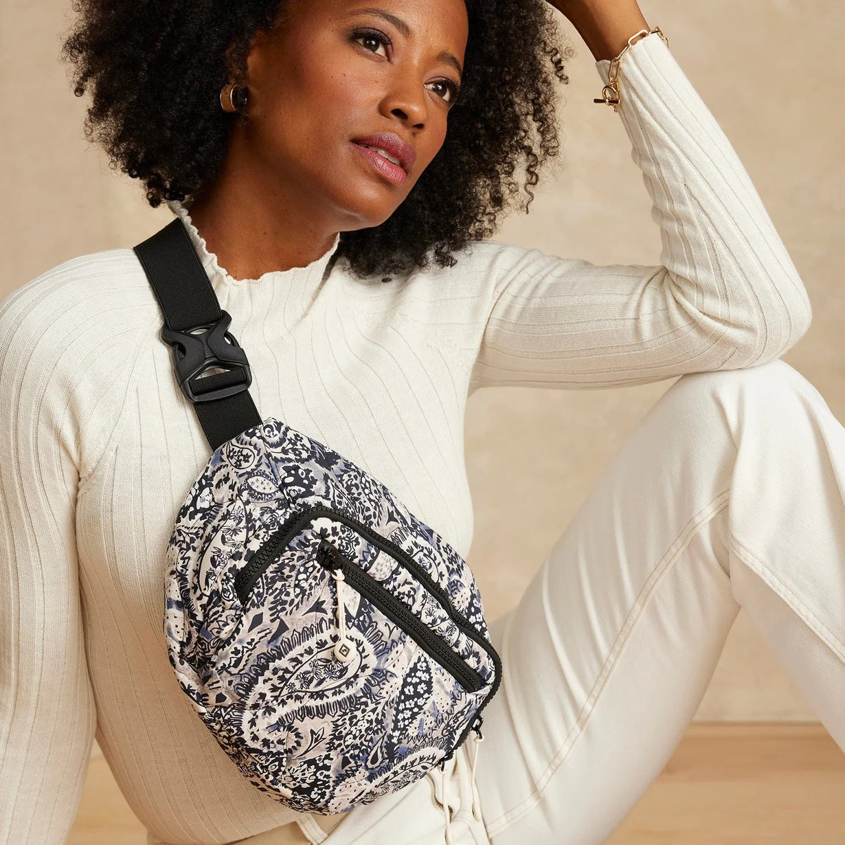 Featherweight Belt Bag  |  Stratford Paisley