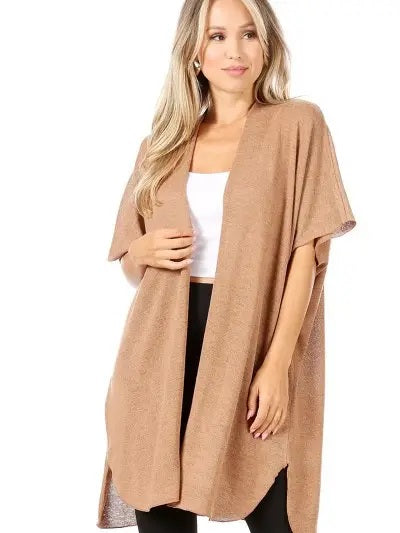 Knit Kimono | Mocha