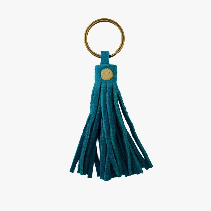 Tassel Keychain | Turquoise