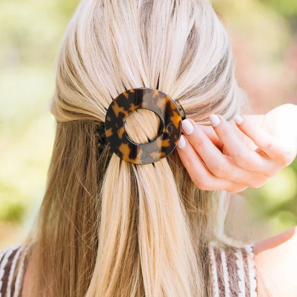 Teleties Flat Circle Hair Clips