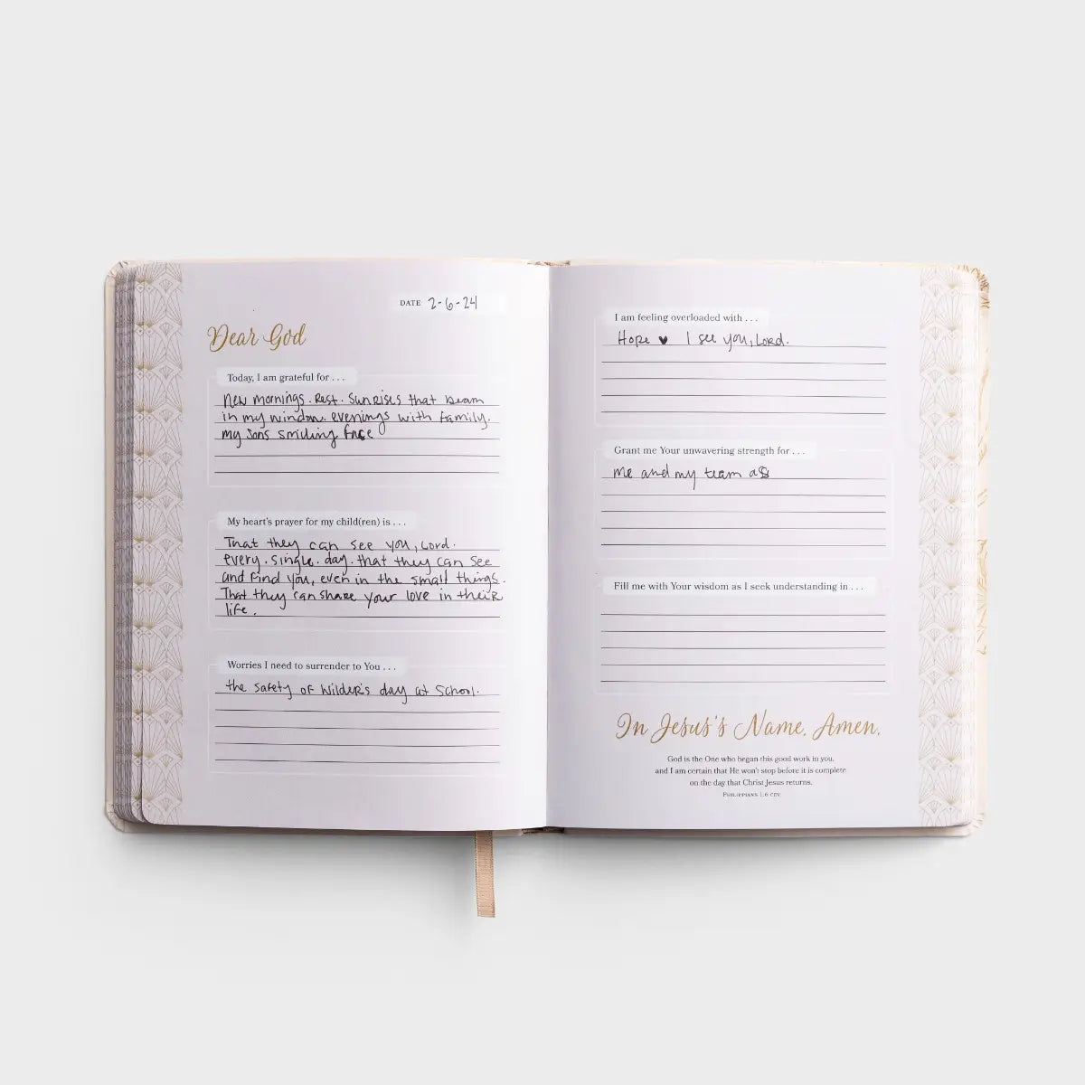 Prayer Journal For Moms