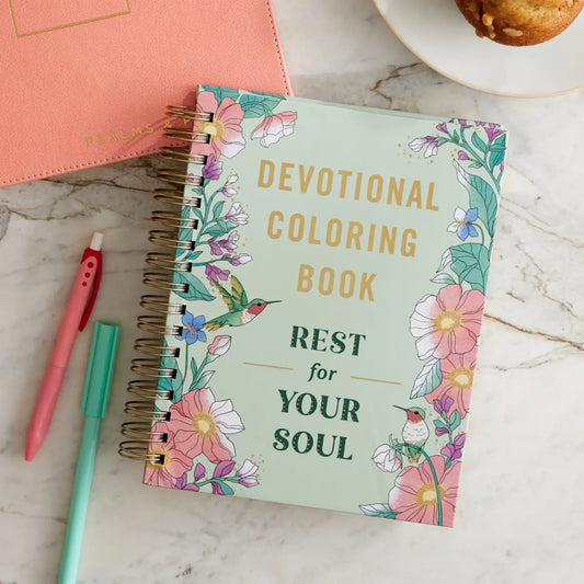Devotional Coloring Book | Rest For Your Soul: