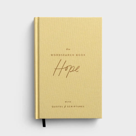 The Wordsearch Book | Hope with Quotes & Scriptures