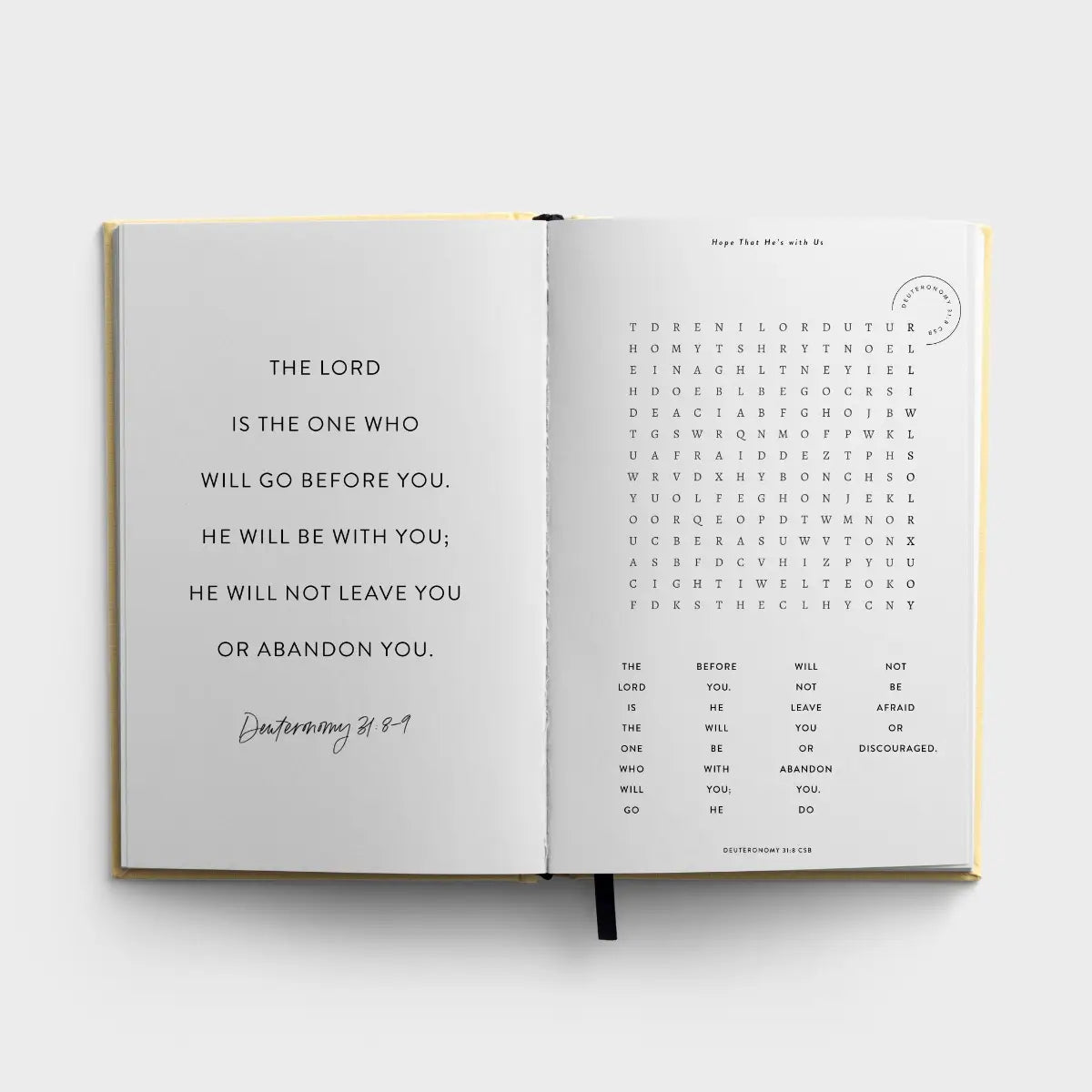 The Wordsearch Book | Hope with Quotes & Scriptures