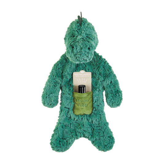 Dino Flashlight Cuddler Set