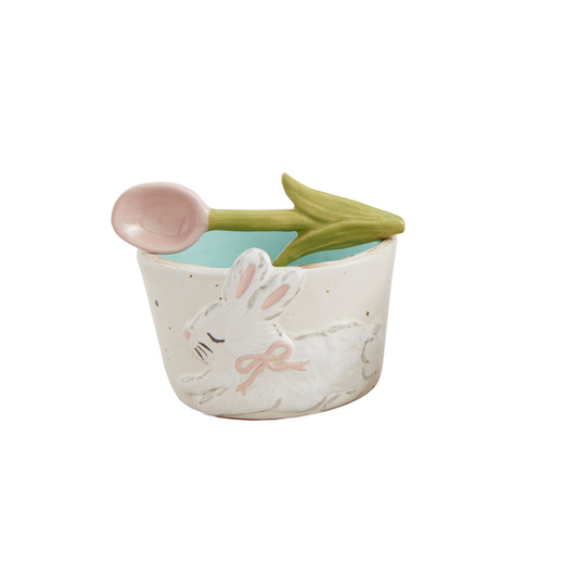 Easter Tidbit Bowl Set |Pink Bow