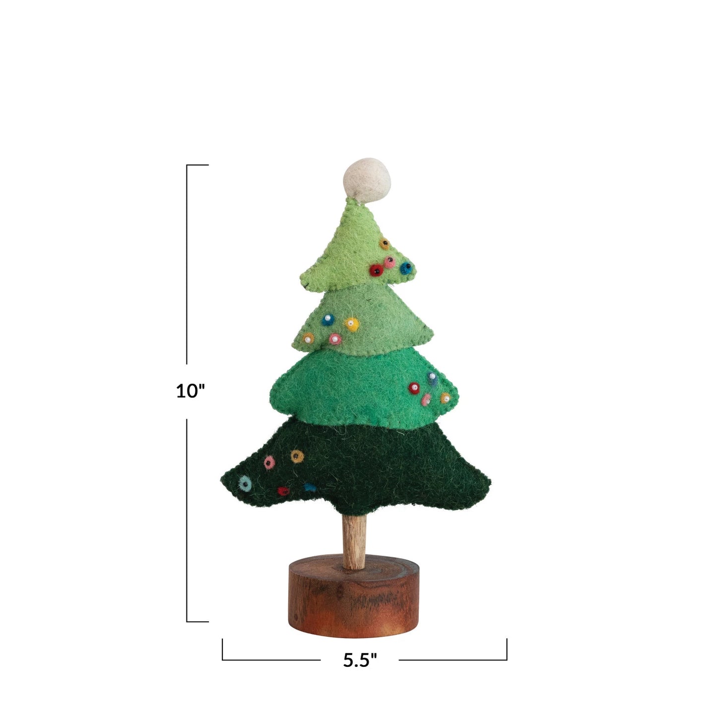 Handmade Wool Felt Tree