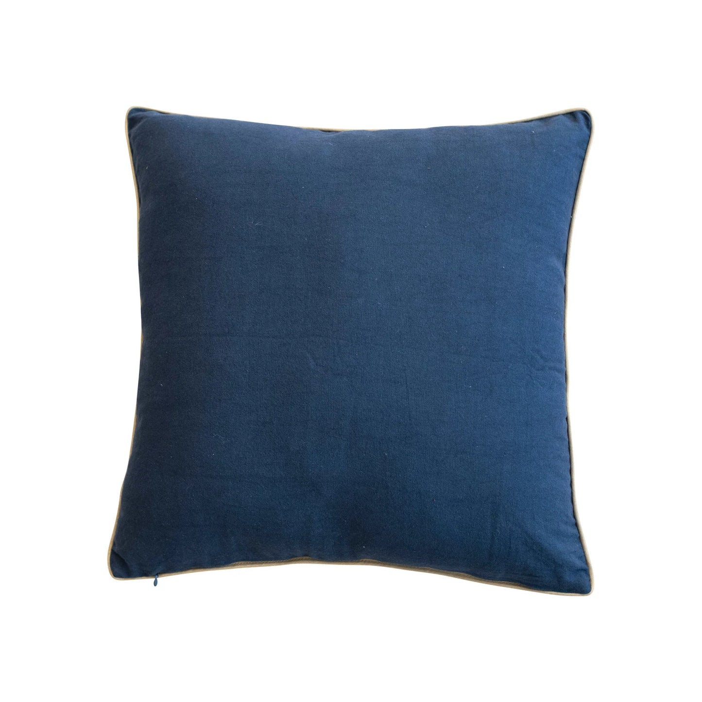 Square Cotton Velvet Printed Foil Pillow