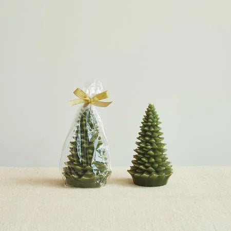 Unscented Tree Shaped Candle