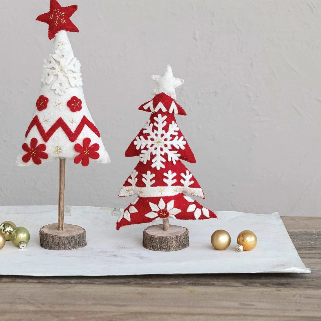 Handmade Wool Felt Christmas Tree