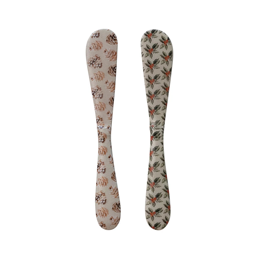 Enameled Stainless Steel Silverware | Pinecone & Holly