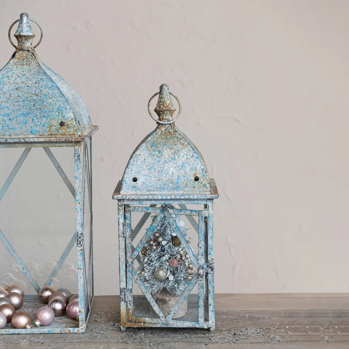 Metal & Glass Lanterns