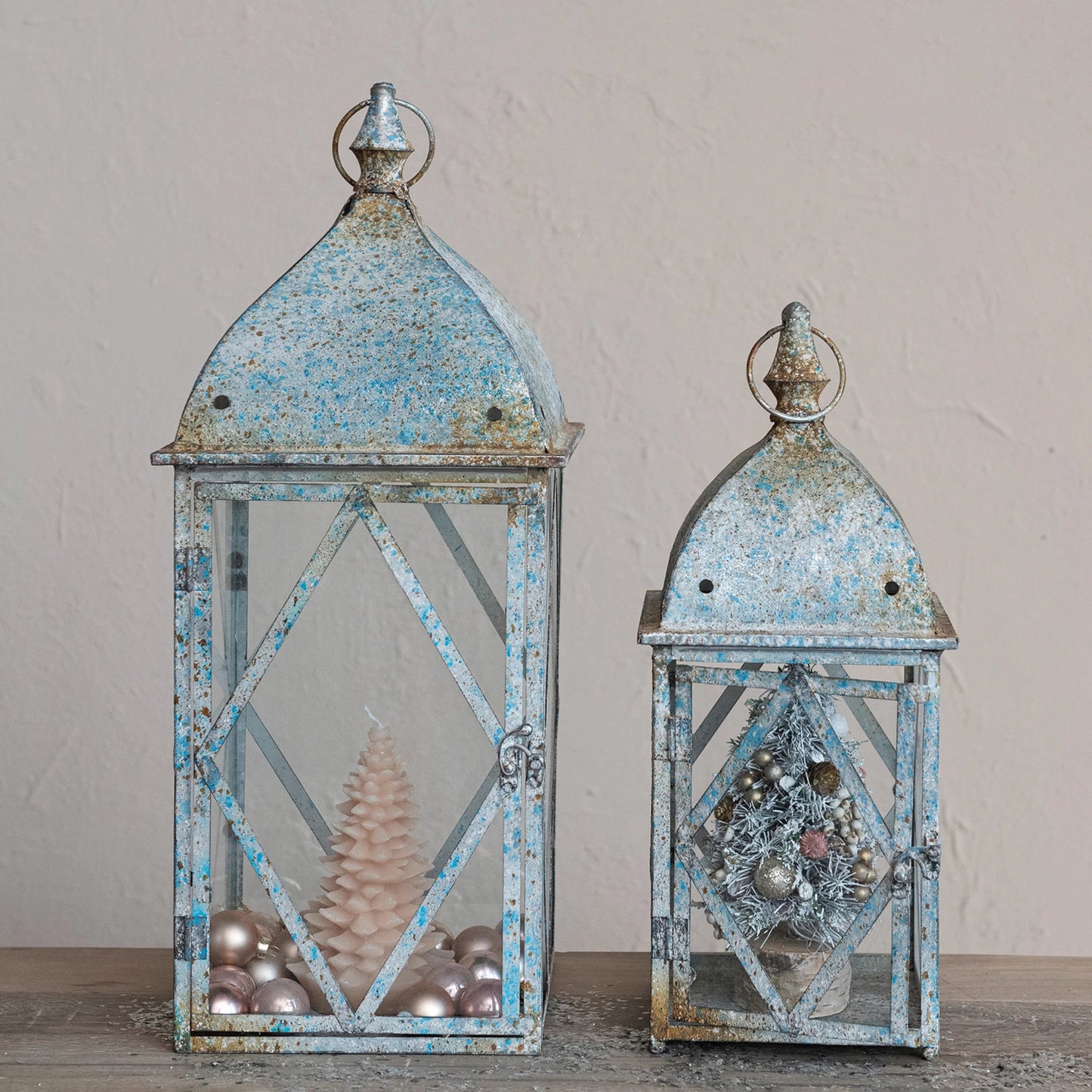 Metal & Glass Lanterns