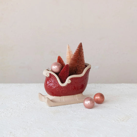 Stoneware Sleigh