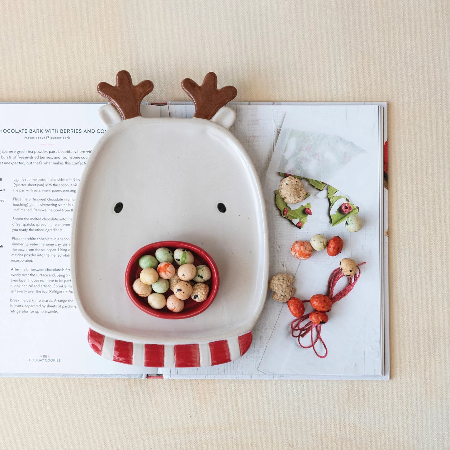 Reindeer Shaped Platter
