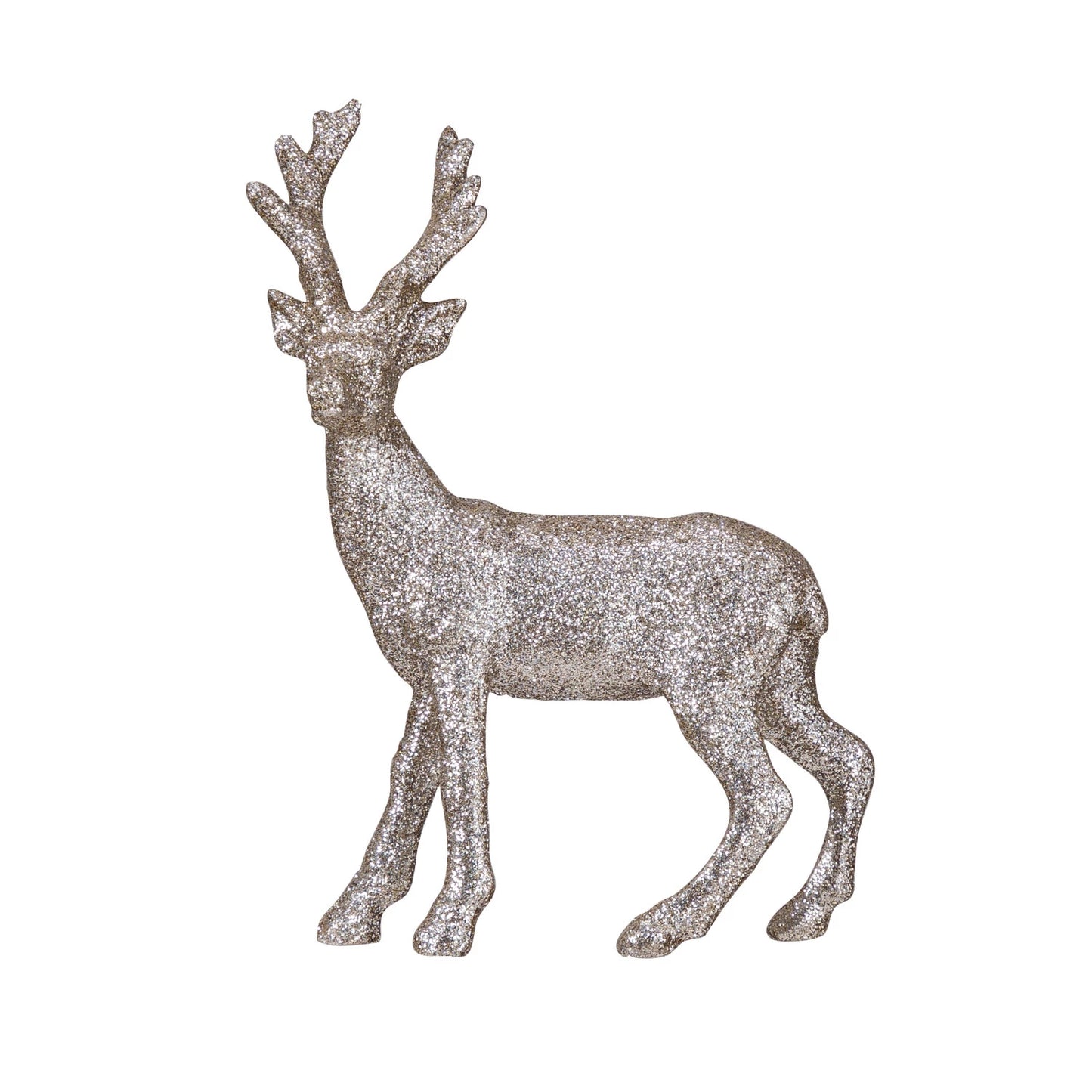 Resin Deer with Glitter