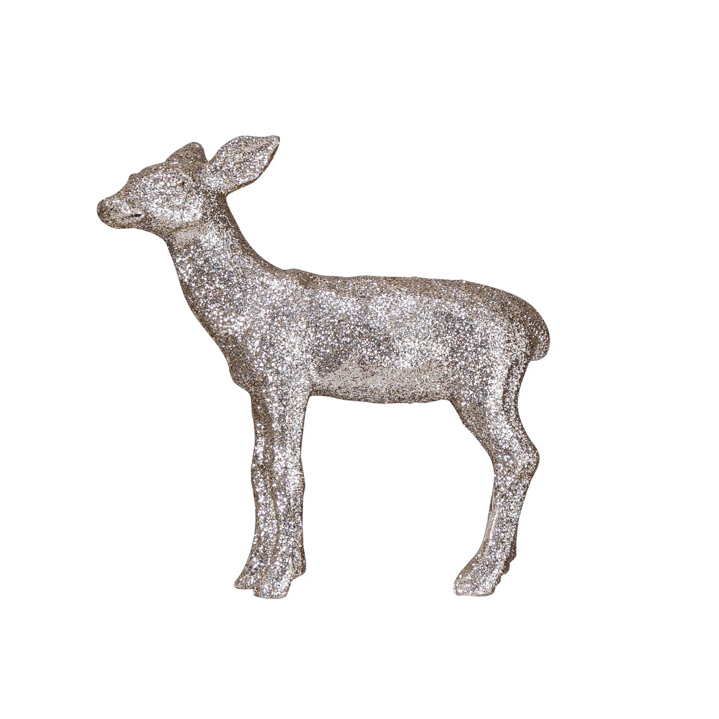 Resin Deer with Glitter