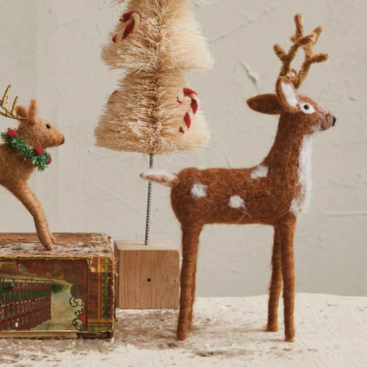 Wool Felt Reindeer