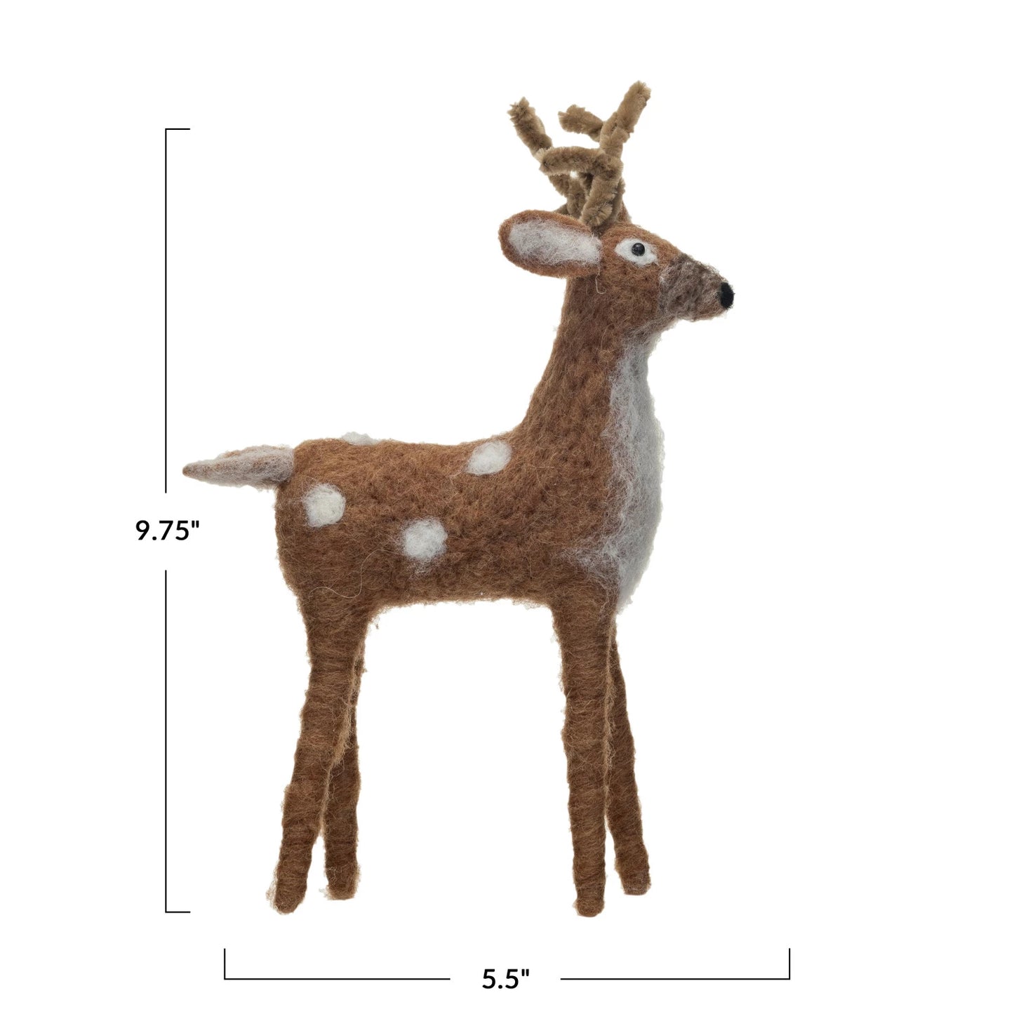 Wool Felt Reindeer