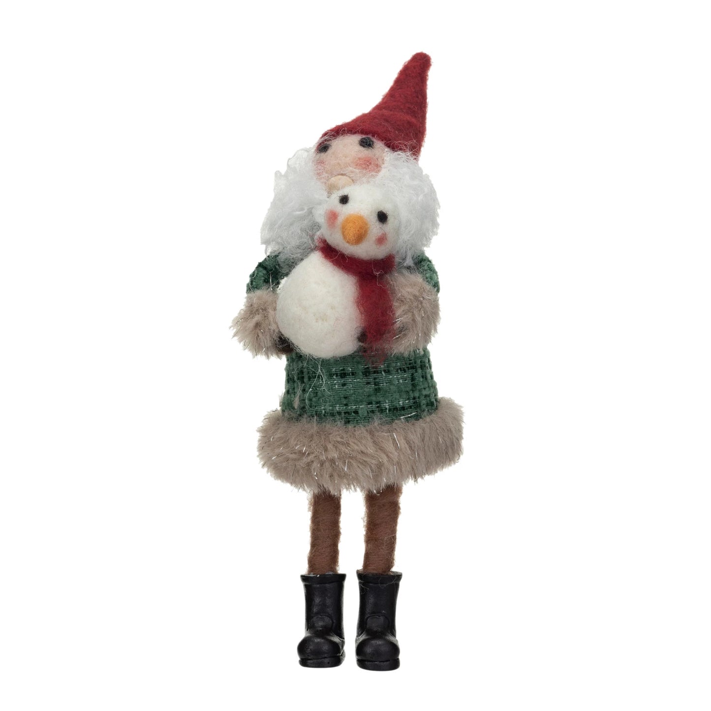 Wool Felt Santa