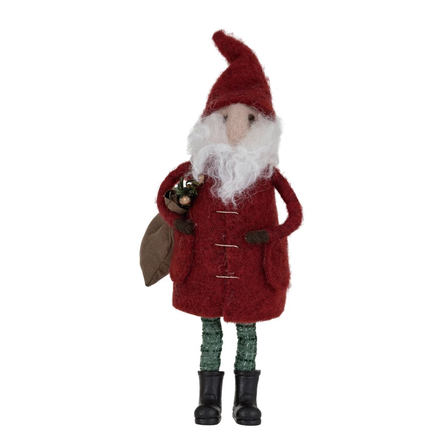 Wool Felt Santa