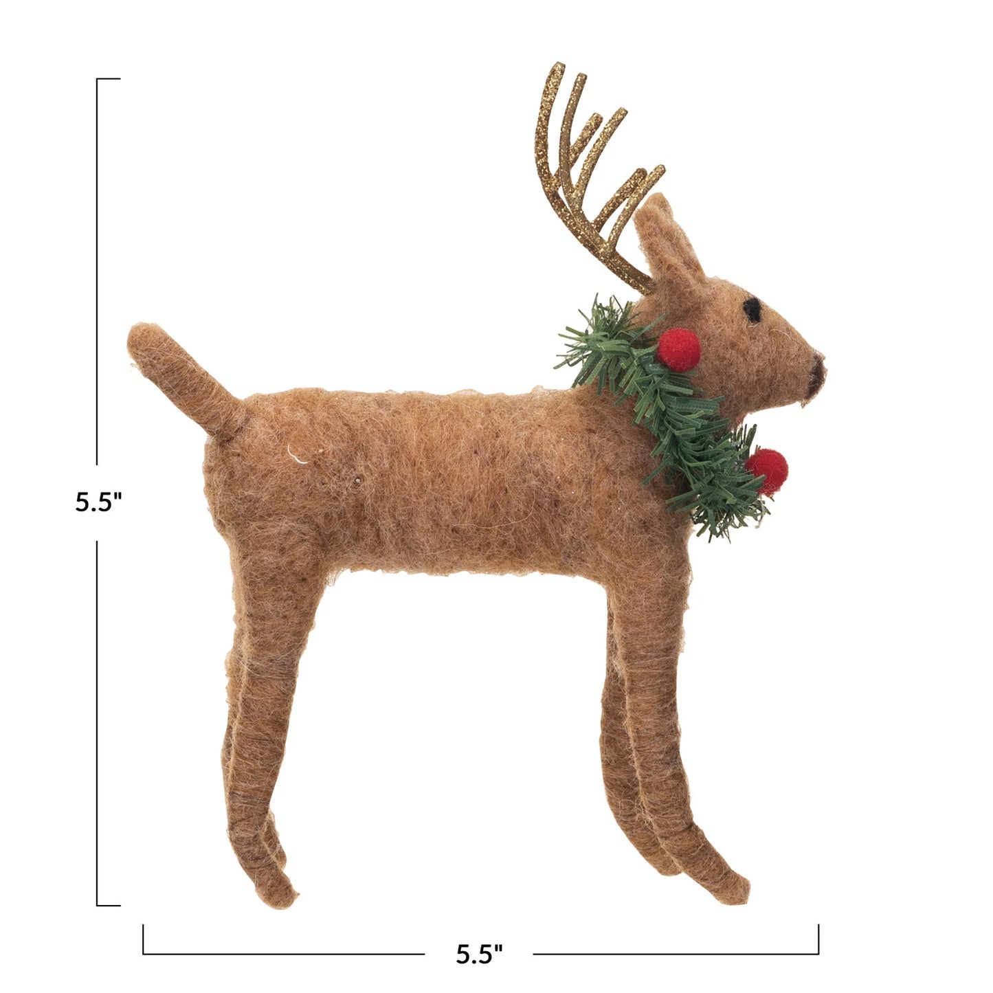 Wool Felt Deer