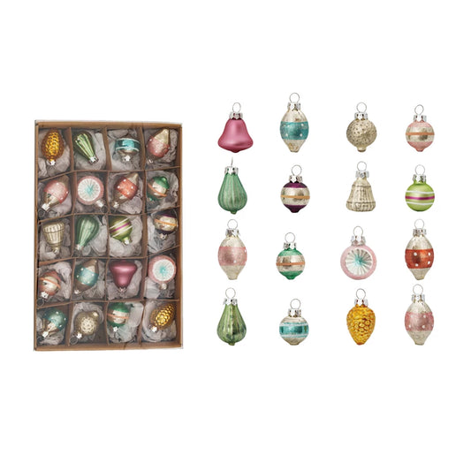 Hand-Painted Glass Ornaments