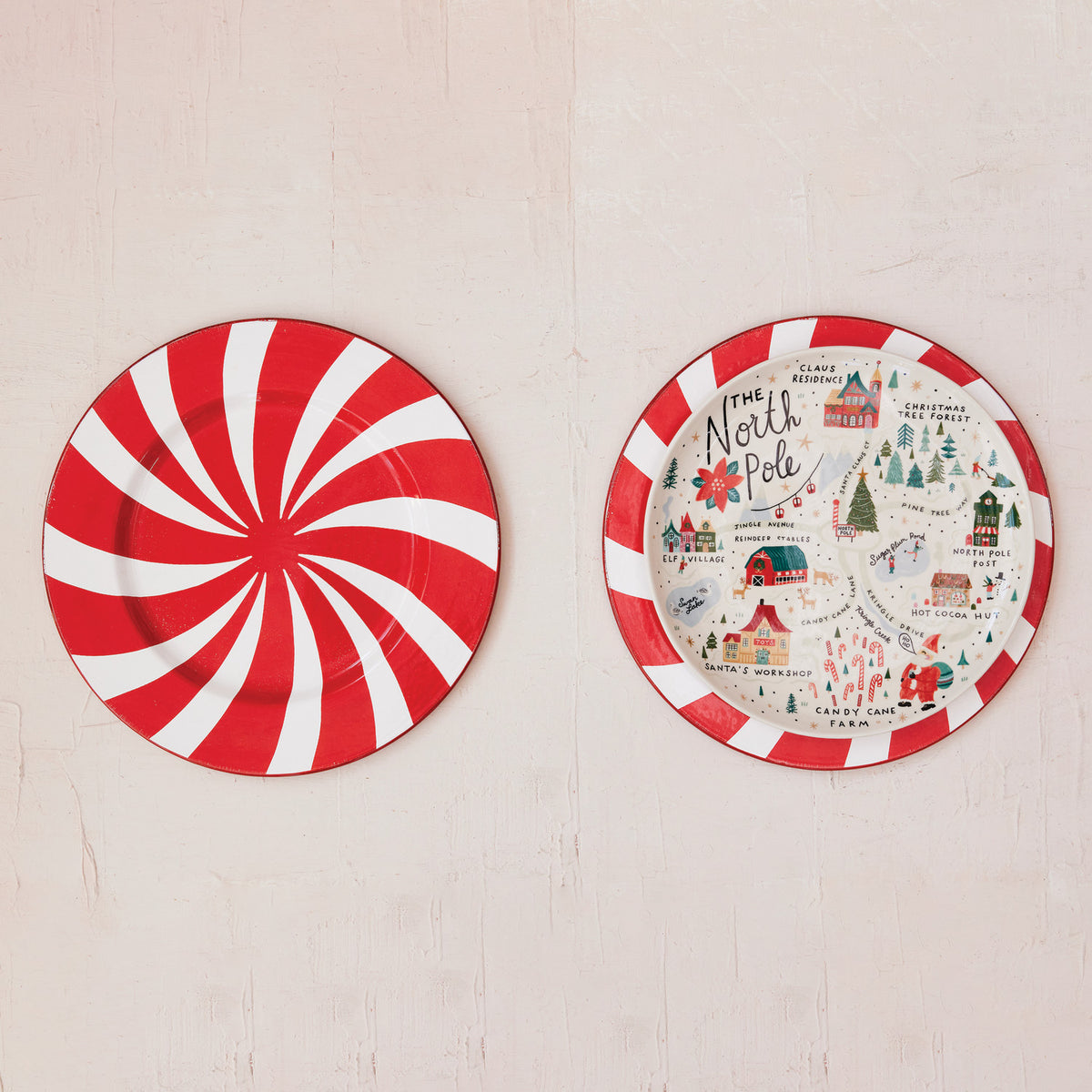 11" Round Stoneware Plate