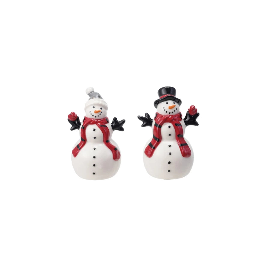 Snowmen Salt & Pepper Shakers
