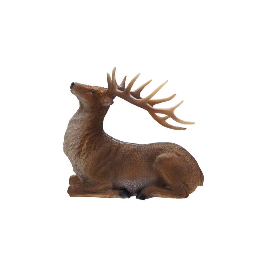 Resin Sitting Deer