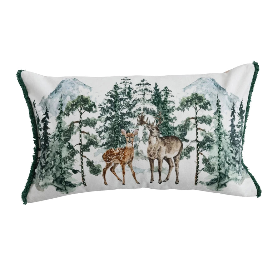 Velvet Lumbar Pillow
