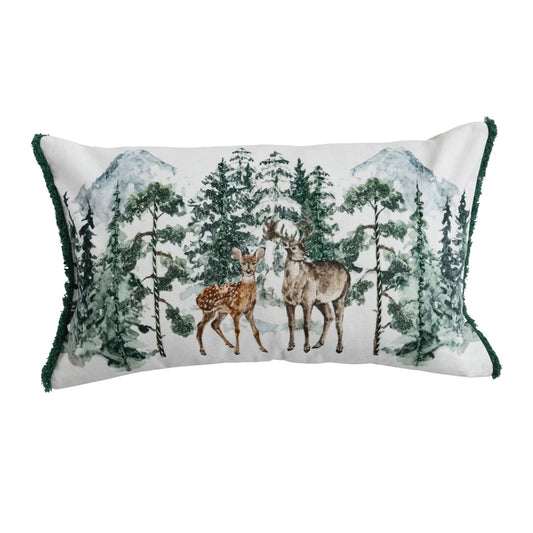 Velvet Lumbar Pillow